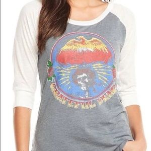 chaser grateful dead baseball tee - M